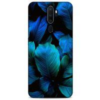 Lopard Oppo A9 2020 Uyumlu Kılıf Bahar (7) Telefon Kılıfı Okyanus Mavi