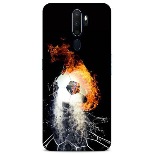 Lopard Oppo A5 2020 Uyumlu Kılıf FireX (35) Fit Design Kılıf Futbol