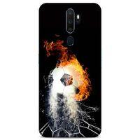 Lopard Oppo A5 2020 Uyumlu Kılıf FireX (35) Fit Design Kılıf Futbol