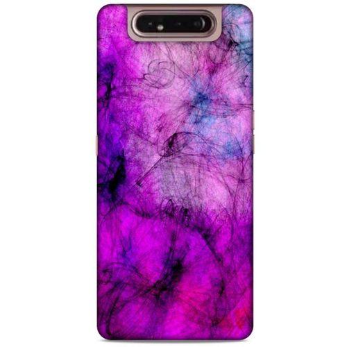 Samsung Galaxy A80 Uyumlu Kılıf Mor Delisi (50) Shockproof Kılıf Metamorfoz