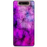 Samsung Galaxy A80 Uyumlu Kılıf Mor Delisi (50) Shockproof Kılıf Metamorfoz