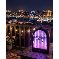 Şarjlı Uv Sivrisinek Öldürücü Lamba Sessiz Ve