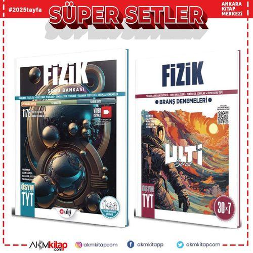 Ulti Yayınları TYT Fizik Soru Bankası ve Deneme Seti 2 Kitap