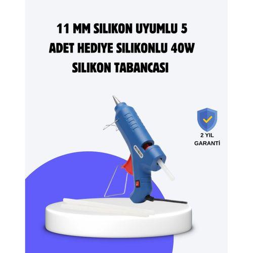 Sıcak Mum Tabancası 40w 5 Silikon Hediyeli Kolay Ve Hızlı Yapıştırma