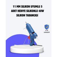 Sıcak Mum Tabancası 40w 5 Silikon Hediyeli Kolay Ve Hızlı Yapıştırma