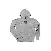 Concepcion University Logo Gri Kapşonlu Sweatshirt Hoodie