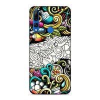 Huawei Y9 Prime 2019 Kılıf Kimya Doodle Arka Kapak Silikon Koruma Full Koruyucu