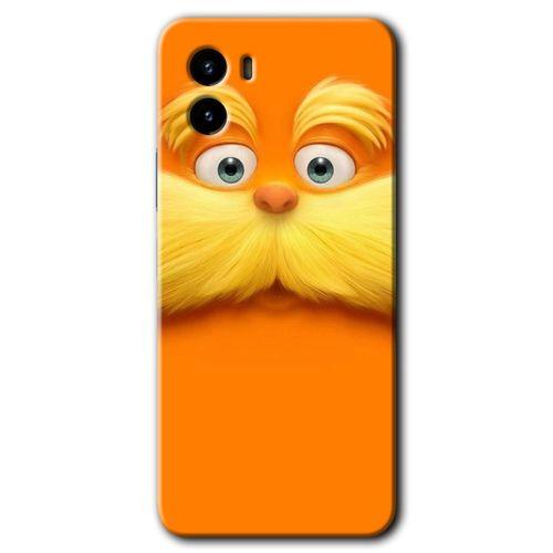Vivo Y15s HD Baskılı Kılıf + 9D Tam Ekran Koruyucu - Garfield