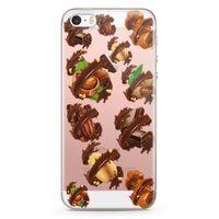 Apple iPhone SE Kılıf Nutella Park Arka Kapak Koruma Desenli Full Koruyucu