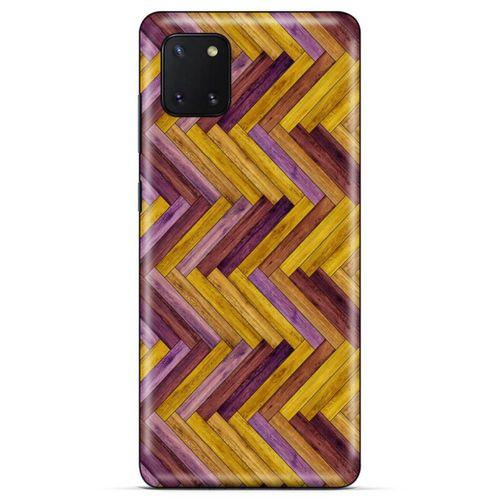 Lopard Huawei Y5P Uyumlu Kılıf Wood'X (35) Fit Design Kılıf Baskılı
