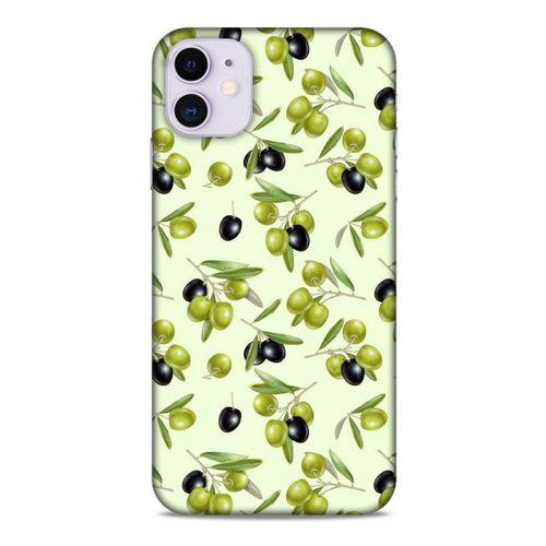 Frutix Zeytin 01 Apple Iphone 11 Kılıf Desenli Silikon