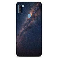 Lopard Samsung Galaxy A11 Uyumlu Kılıf Gece'S (8) Baskılı Kılıf Lacivert