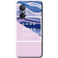 Huawei Nova 9 SE Kılıf HD Desen Baskılı Arka Kapak - Good Vibes + Kırılmaz Cam