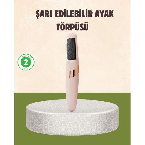 İki Hızlı Elektrikli Ayak Törpüsü Pürüzsüz Topuk Bakımı