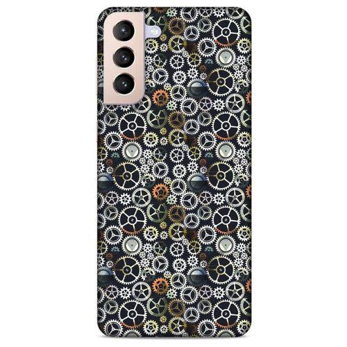 Lopard Samsung Galaxy S21 Plus Uyumlu Kılıf Geometrix (32) Soft Silikon Kılıf