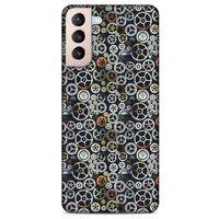 Lopard Samsung Galaxy S21 Plus Uyumlu Kılıf Geometrix (32) Soft Silikon Kılıf
