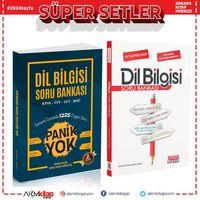 Panik Yok TYT AYT MSÜ ve AKM Dil Bilgisi Soru Bankası Seti 2 Kitap