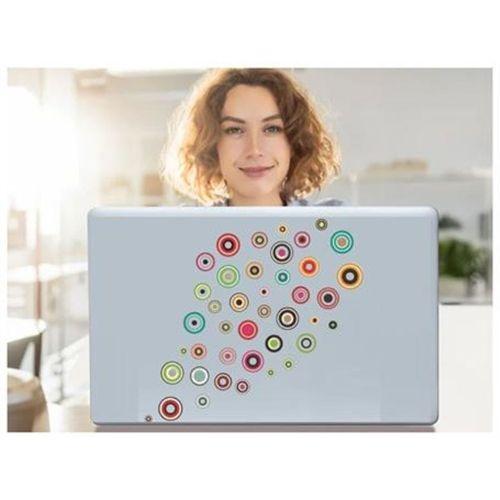 Defter Sticker,Laptop Sticker  Geometrik Halkalı Pvc 48X33X0,5Cm