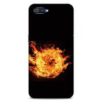 Lopard Oppo Realme C2 Uyumlu Kılıf FireX (31) TPU Kılıf Fireball