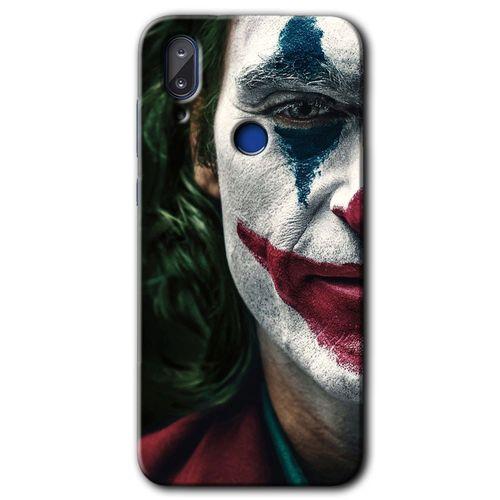Vestel E5 Kılıf HD Desen Baskılı Arka Kapak - Joker + Kırılmaz Cam