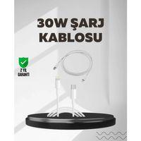 Yüksek Saflıkta Bakır Çekirdekli 30w Hızlı Şarj Kablosu