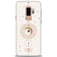 Samsung Galaxy S9 Plus Kılıf HD Baskılı Kılıf - Evren + Tam Ekran Koruyucu
