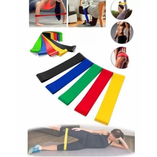 Pilates Direnç Lastiği Fitness Yoga Ve Evde Spor İçin Çok Amaçlı Bant