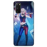 Samsung Galaxy S20 Uyumlu Kılıf Harley Quinn (31) TPU Kılıf Lavanta mavisi