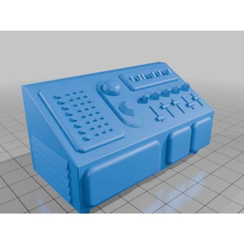 Uzay Gemisi Bilgisayar Kontrol Konsolu Gösterge Paneli 3D Baskı (Bu ürün Sadece Plastik parçadır - Almadan Önce Soru Sorabilirsiniz)