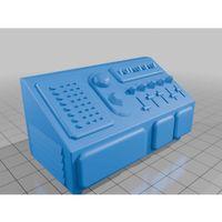 Uzay Gemisi Bilgisayar Kontrol Konsolu Gösterge Paneli 3D Baskı (Bu ürün Sadece Plastik parçadır - Almadan Önce Soru Sorabilirsiniz)