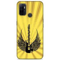 Lopard Huawei P40 Uyumlu Kılıf Tattoo's (41) Tank Kılıf Gitar Dövmesi