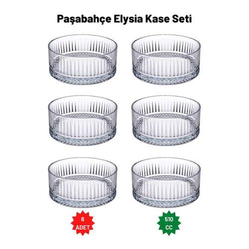 6 lı Paşabahçe 530042 Elysia Cam Kase