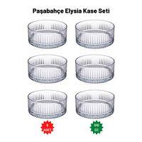 6 lı Paşabahçe 530042 Elysia Cam Kase