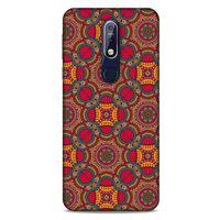 Ethnic Culture (35) Nokia 7.1 Kılıf Silikon Kapak Desenli