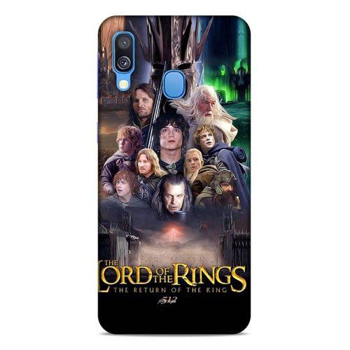 Lopard Samsung Galaxy A40 Uyumlu Kılıf IMDB Film (6) Silikon Kılıf LOR Kralın Dönüşü