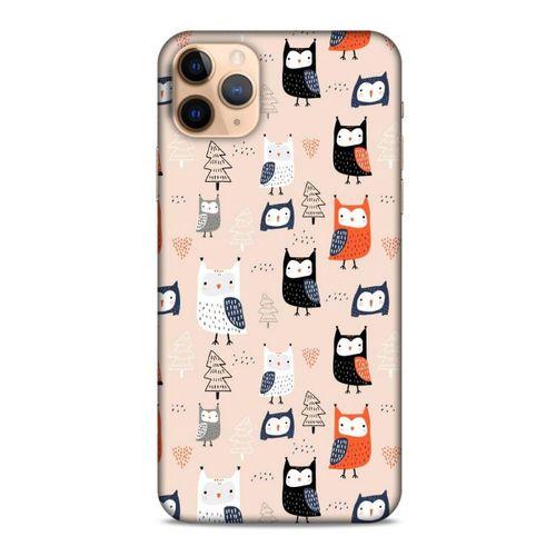Baykuşlar (25) Desenli Silikon Kapak Telefon Kabı Apple Iphone 11 Pro Kılıf