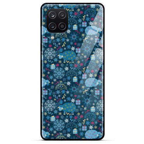 Samsung Galaxy A12 Kılıf Yılbaşı Süsleri (29) Arka Koruma Kılıfı
