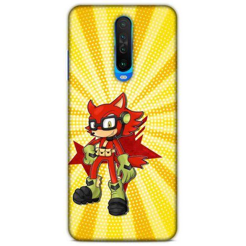 Lopard Xiaomi Poco X2 Uyumlu Kılıf GameX (17) Tasarım Kılıf Kırmızı