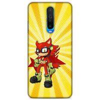 Lopard Xiaomi Poco X2 Uyumlu Kılıf GameX (17) Tasarım Kılıf Kırmızı