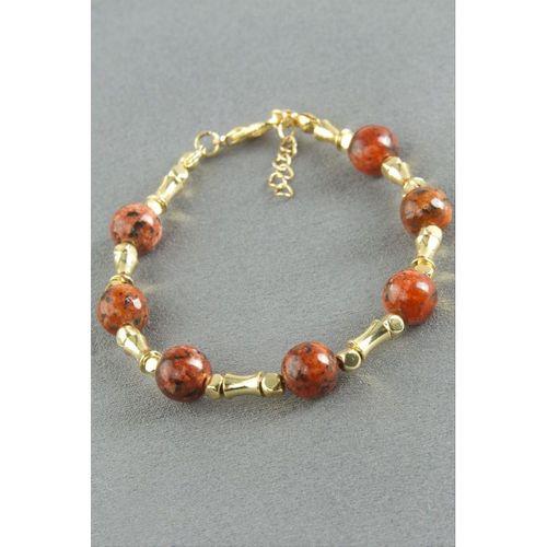 Ceyt Taşlı Metal Bileklik