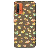 Lopard Xiaomi Redmi 9T Uyumlu Kılıf Baykuşlar (10) Full Koruma Kılıfı