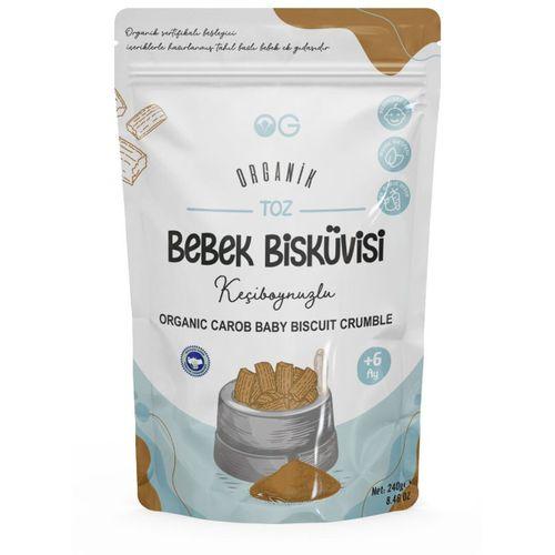 OG Natural Organik Keçiboynuzlu Toz Bebek Bisküvisi 240 Gr 6+ Ay