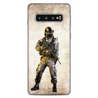 Lopard Samsung Galaxy S10 Uyumlu Kılıf GameX (21) Koruyucu Kapak Soldier