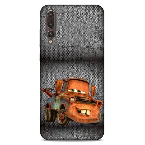 Lopard Huawei P20 Pro Uyumlu Kılıf PickUpX (50) Shockproof Kılıf Orange Car