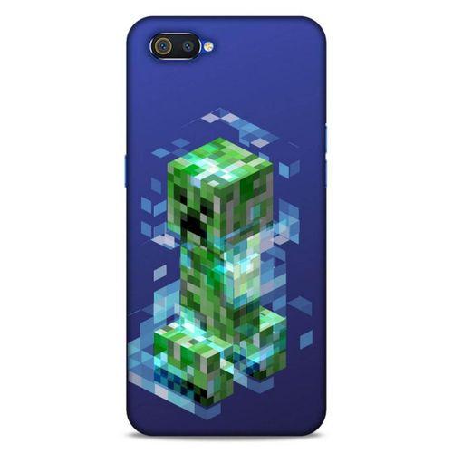 Lopard Oppo Realme C2 Uyumlu Kılıf PiXel (37) Silicone Cover Creeper MC