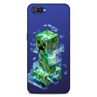 Lopard Oppo Realme C2 Uyumlu Kılıf PiXel (37) Silicone Cover Creeper MC