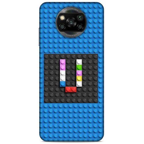 Lopard Xiaomi Redmi Poco X3 Uyumlu Kılıf BloX (35) Fit Design Kılıf V Harfi