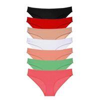 7 Adet Süper Eko Set Likralı Kadın Slip Külot Set 5