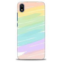Xiaomi Redmi 7A Kılıf HD Baskılı Kılıf - Renk Paleti + Tam Ekran Koruyucu