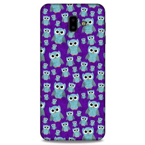 Baykuşlar (3) Desenli Silikon Kapak Telefon Kabı Samsung Galaxy J6 Plus Kılıf